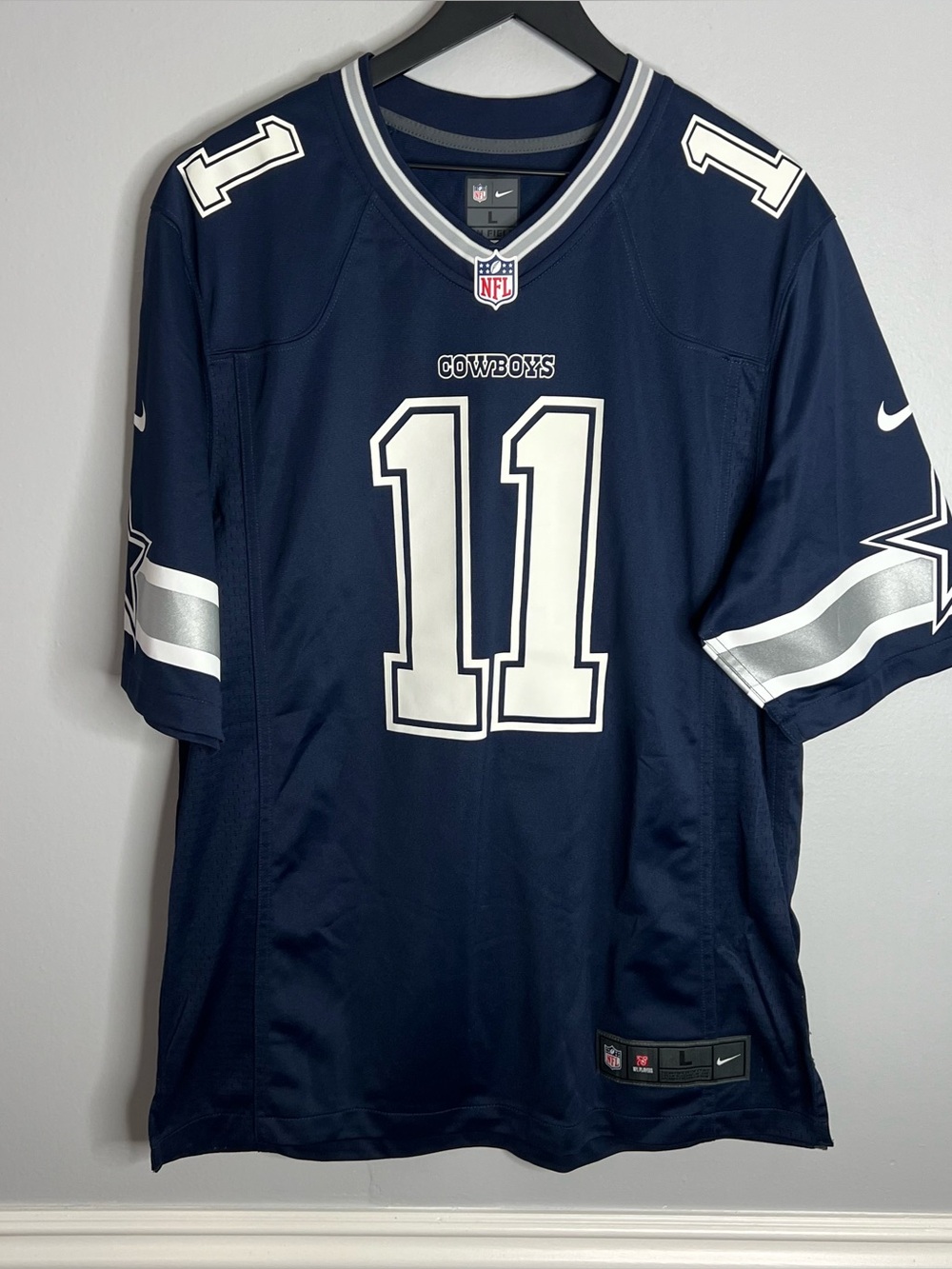 Micah Parsons Dallas Cowboys Football Jersey Mens Large Blue Nike NFL